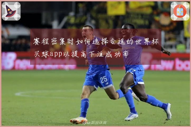 赛程密集时如何选择合适的世界杯买球app以提高下注成功率